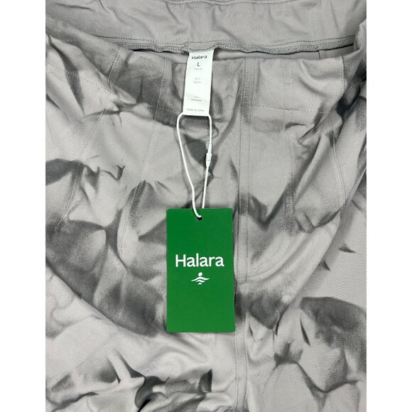 Halara Tie-Dye Yoga Flared High Waisted Pants Gray & Black Size Large - Picture 10 of 14